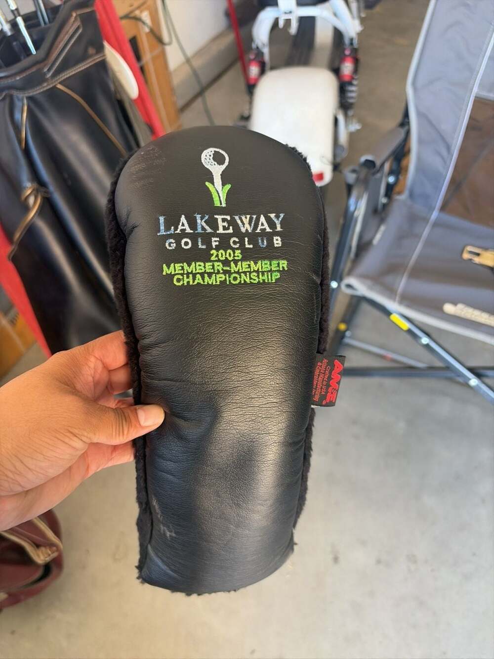 AM&E Lakeway Golf Club 2005 Member-Member Championship Putter Headcover